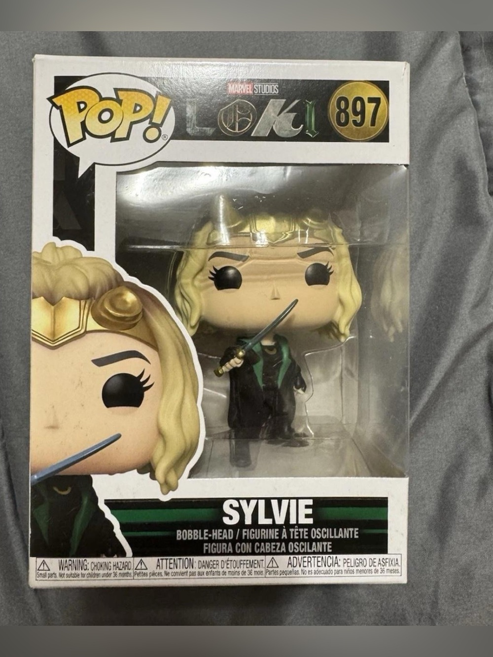 Marvel Sylvie Pop! Figure - Green & Gold